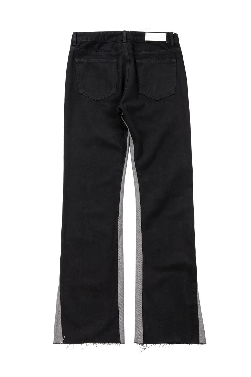Men's Contrast Bootcut Jeans - E-Esther Clothing Store