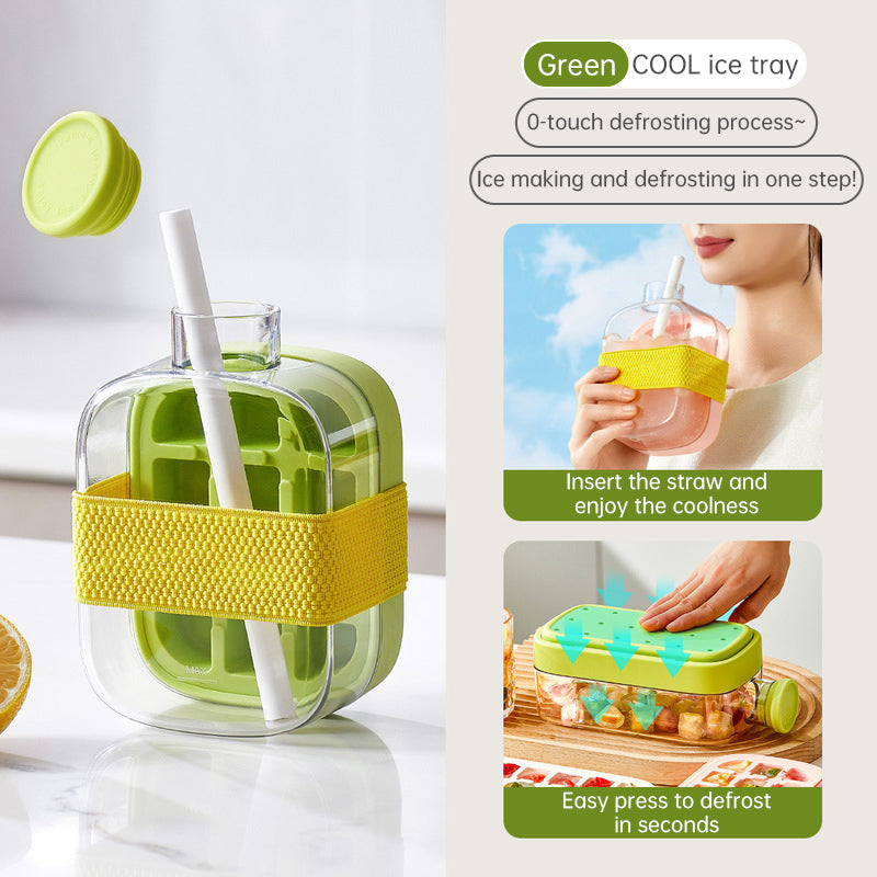 Ice - covered tray; freezer - overflow prevention ice tray - E-Esther Clothing Store