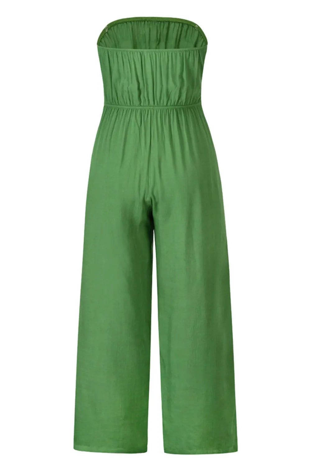 Tied Cutout Tube Wide Leg Jumpsuit - E-Esther Clothing Store