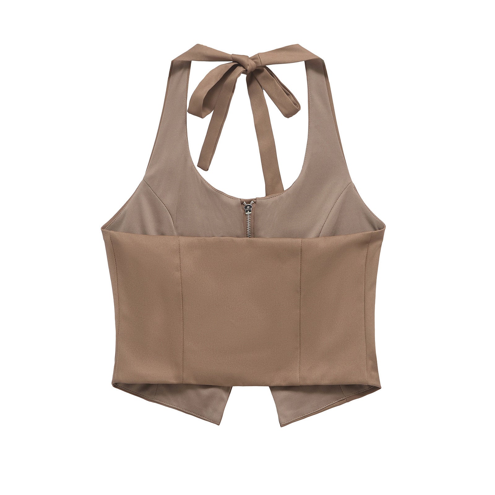 Hanging neck sleeveless vest top - E-Esther Clothing Store