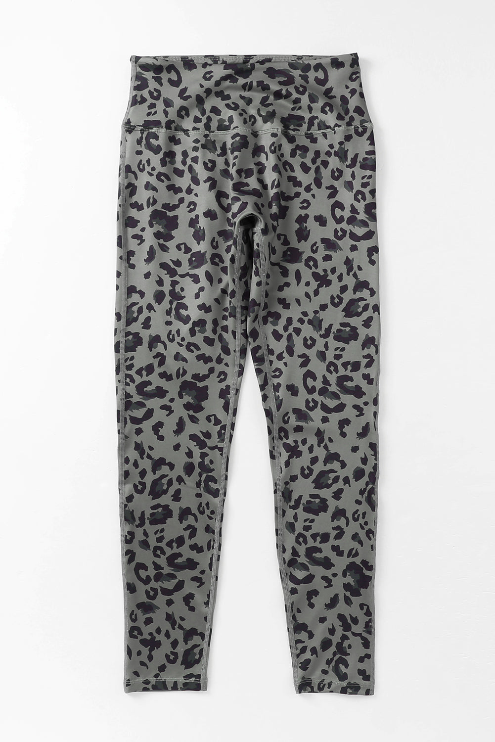 Green Classic Leopard Print Active Leggings - E-Esther Clothing Store